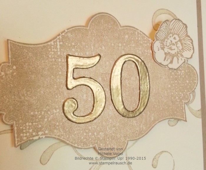 Stampin Up-Karte-zur goldenen Hochzeit-Everything Eleanor-und-Eins für alles-Detail 1