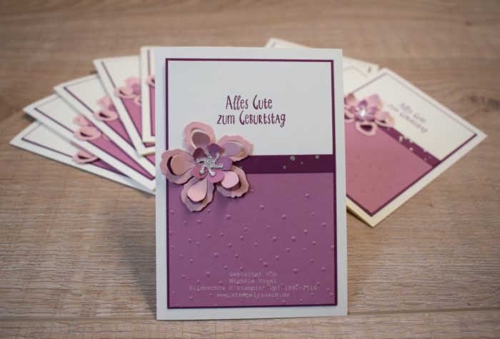 Stampin Up_Geburtstagskarte_Stempelset_Erfreuliche Ereignisse_Praegeform_Leise rieselt_Framelits_Pflanzen Potpourri_www.stempelrausch.de