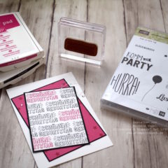 Geburtstagskarte mit Konfetti-Grüße  von Stampin‘ Up!